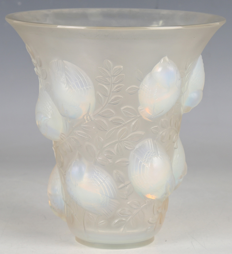 R. Lalique Saint Francois Vase