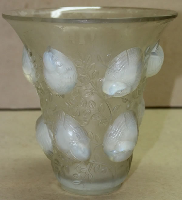 R. Lalique Saint-Francois Vase