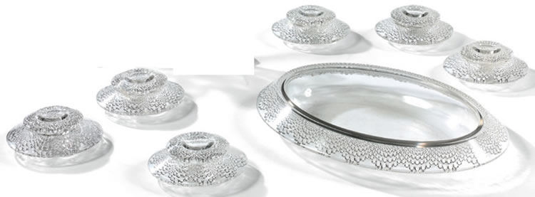 Rene Lalique Saint-Gall Tableware