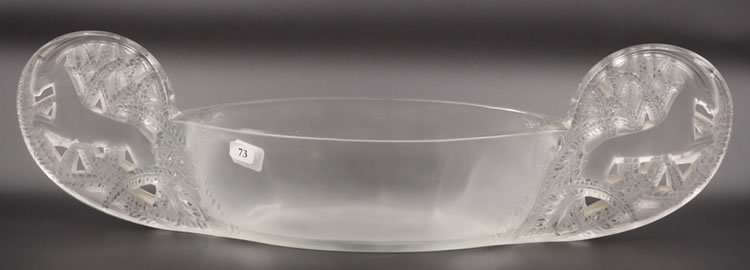 R. Lalique Saint-Hubert Jardiniere