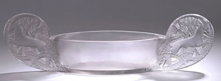 R. Lalique Saint-Hubert Jardiniere