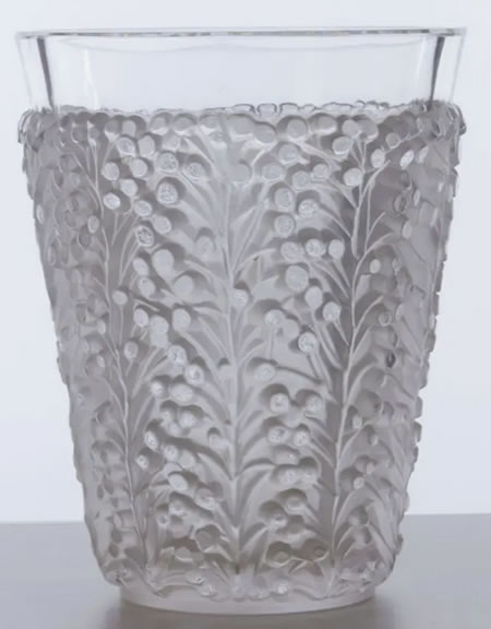 R. Lalique Saint-Tropez Vase