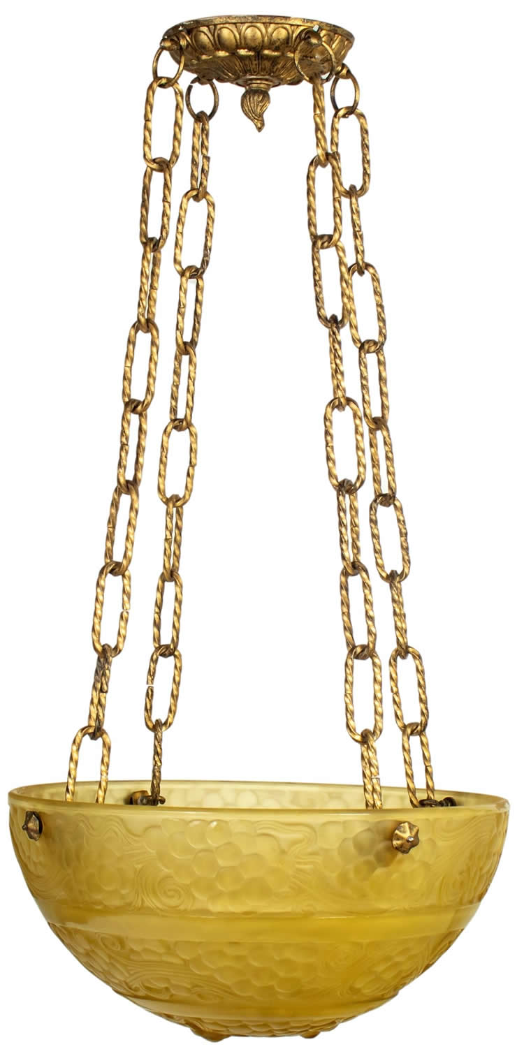 R. Lalique Saint-Vincent Chandelier
