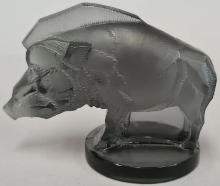 R. Lalique Sanglier Car Mascot