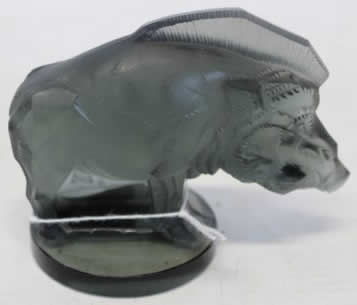 R. Lalique Sanglier Car Mascot