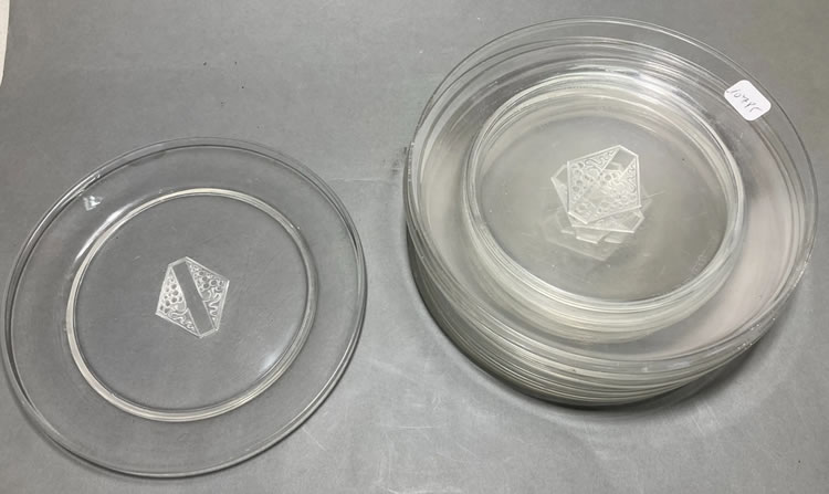 Rene Lalique Saverne Plate 