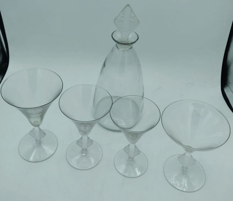 Rene Lalique Saverne Tableware
