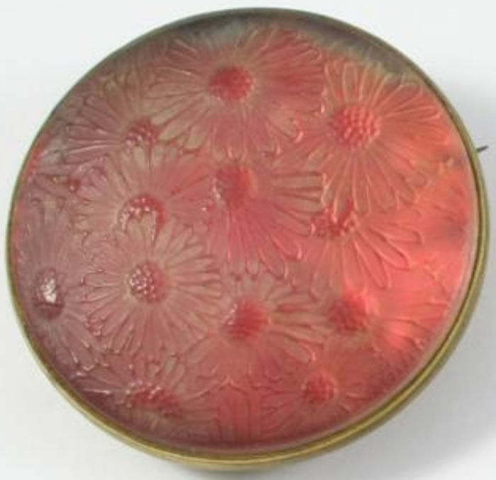 R. Lalique Semi De Marguerites Brooch