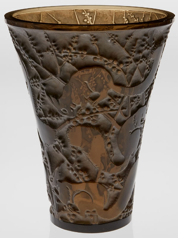 R. Lalique Senart Vase