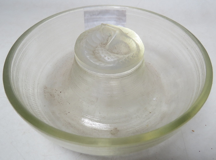 R. Lalique Serpent Ash Receiver