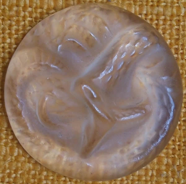 R. Lalique Serpent Brooch