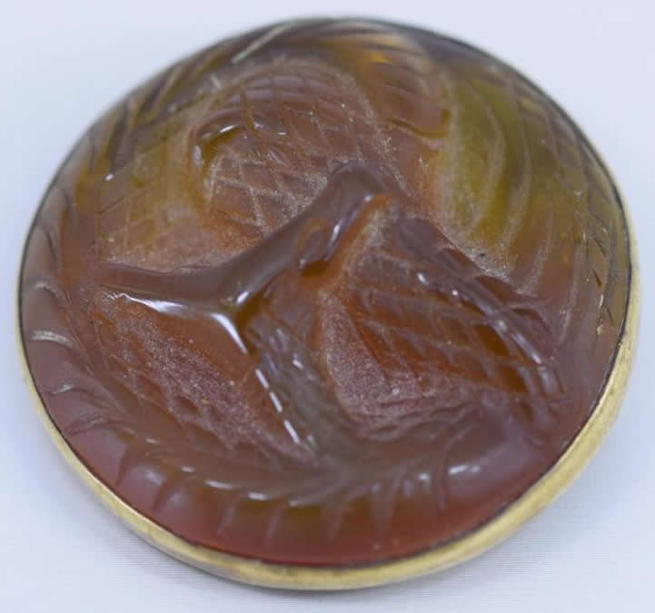 R. Lalique Serpent Brooch
