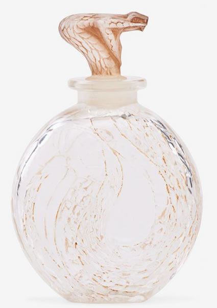 R. Lalique Serpent Scent Bottle