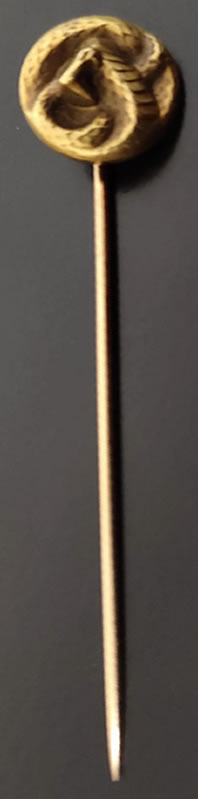 Rene Lalique Serpent-2 Stickpin