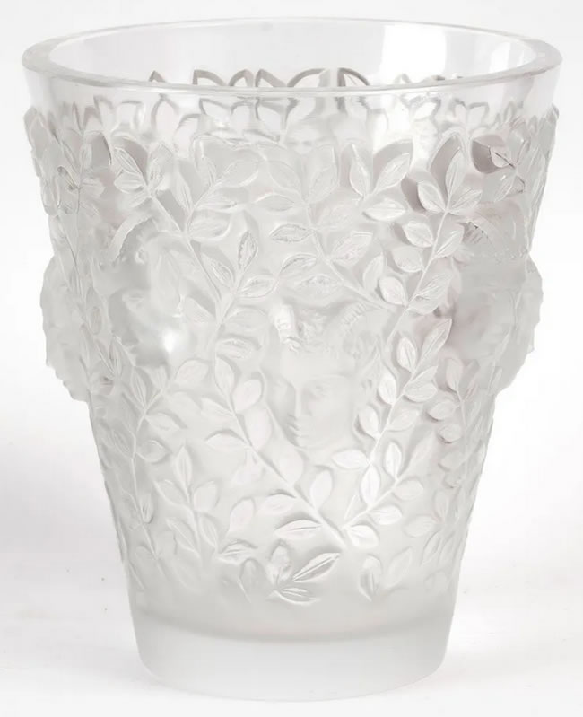 R. Lalique Silenes Vase