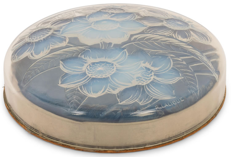 R. Lalique Six Dahlias Box