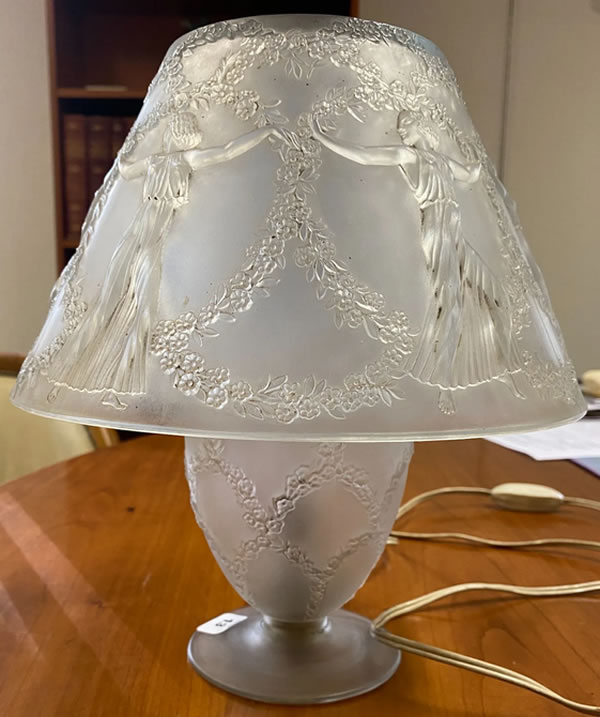 R. Lalique Six Danseuses Lamp