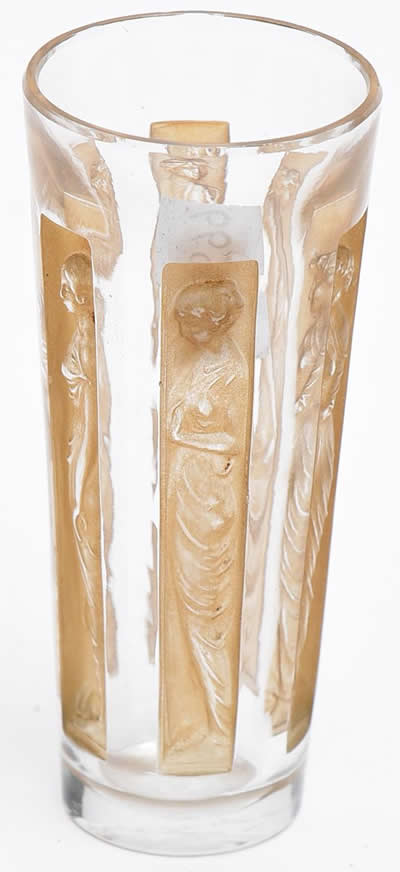 R. Lalique Six Figurines Glass