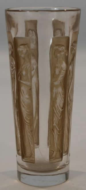 R. Lalique Six Figurines Shot Glass
