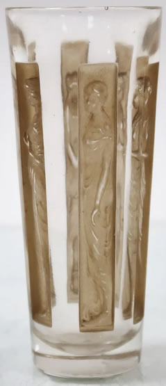 R. Lalique Six Figurines Shot Glass