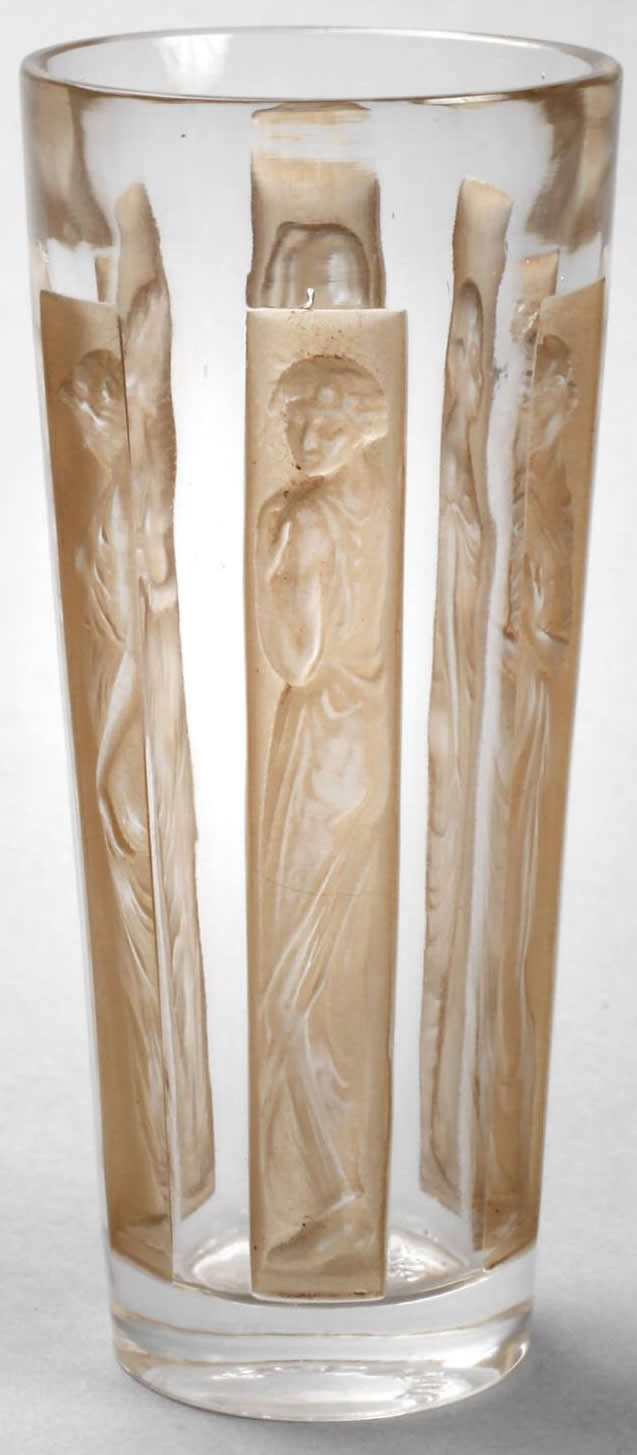 R. Lalique Six Figurines Shot Glass