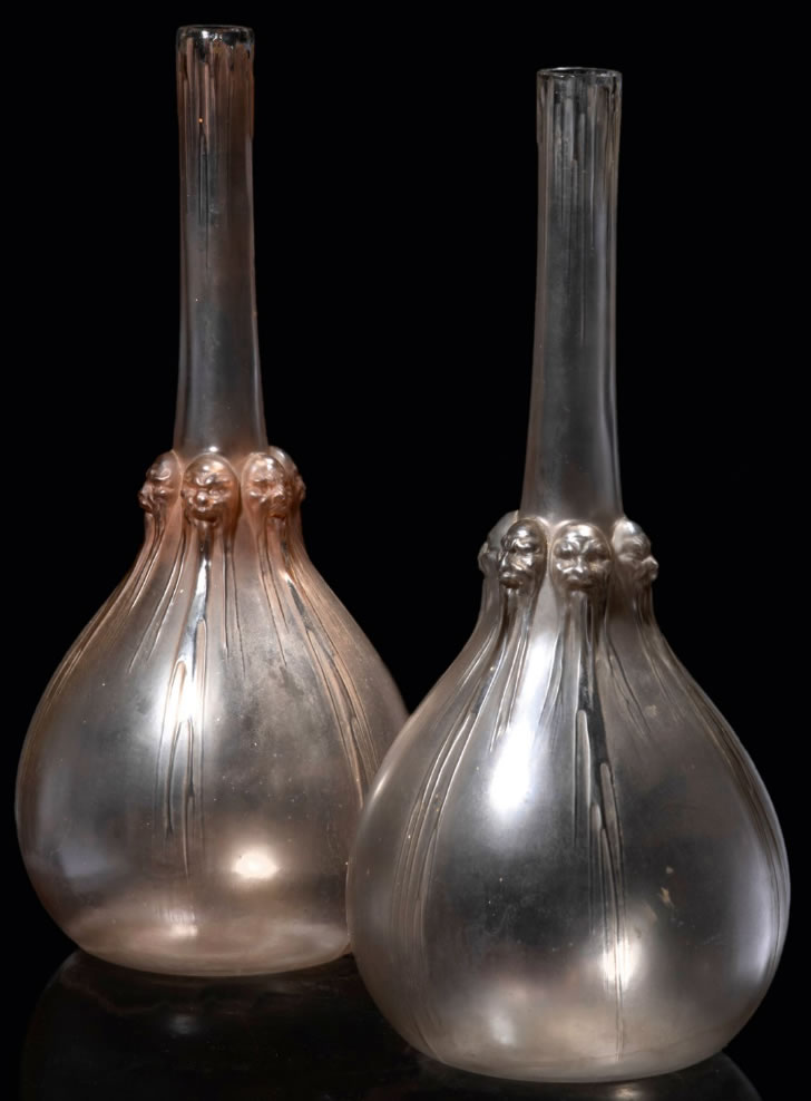 R. Lalique Six Tetes Carafe