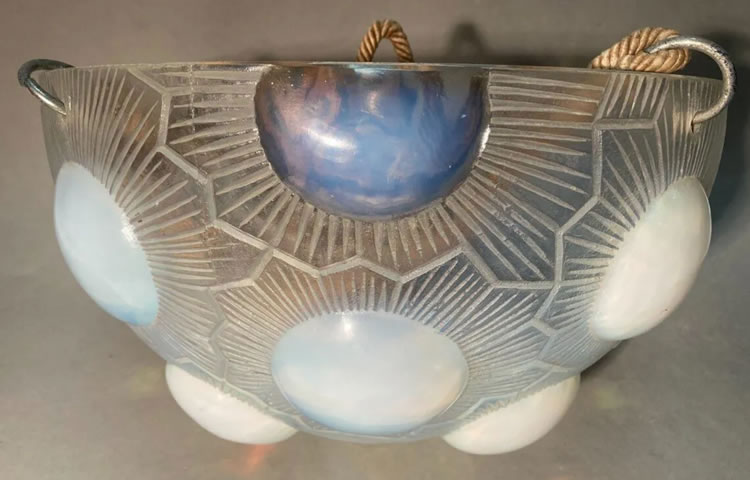 R. Lalique Soleil Plafonnier