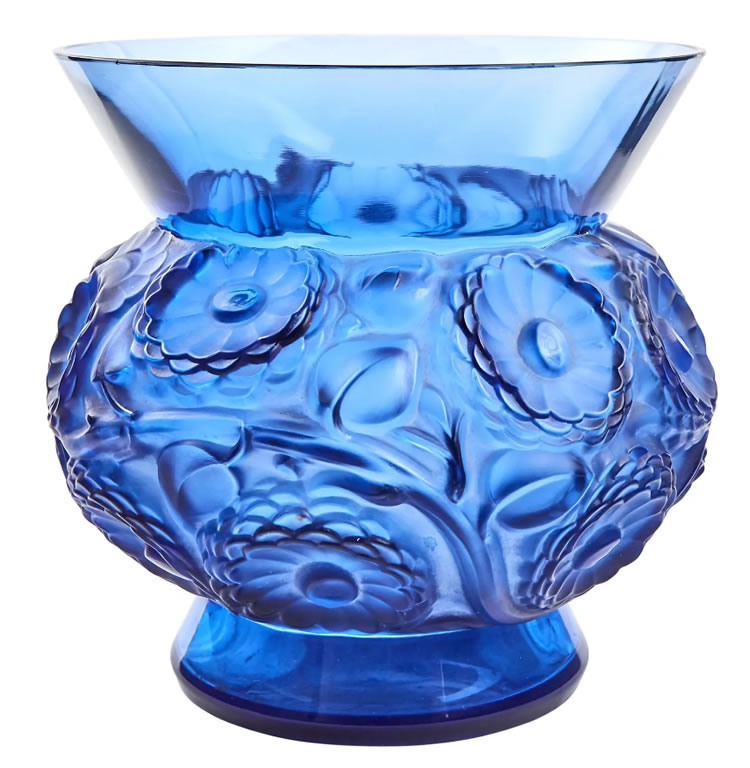 R. Lalique Soucis Vase