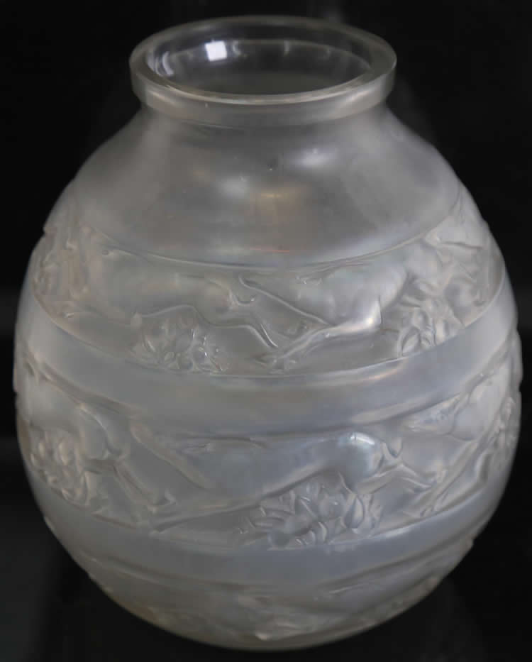 R. Lalique Soudan Vase