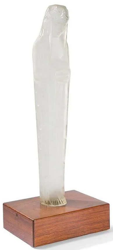 R. Lalique Source De La Fontaine Telphuse Statue