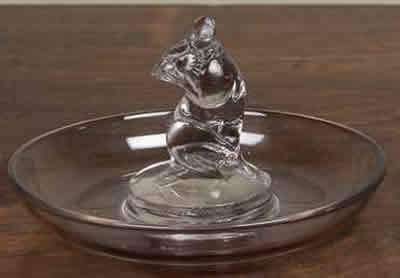 R. Lalique Souris Ashtray
