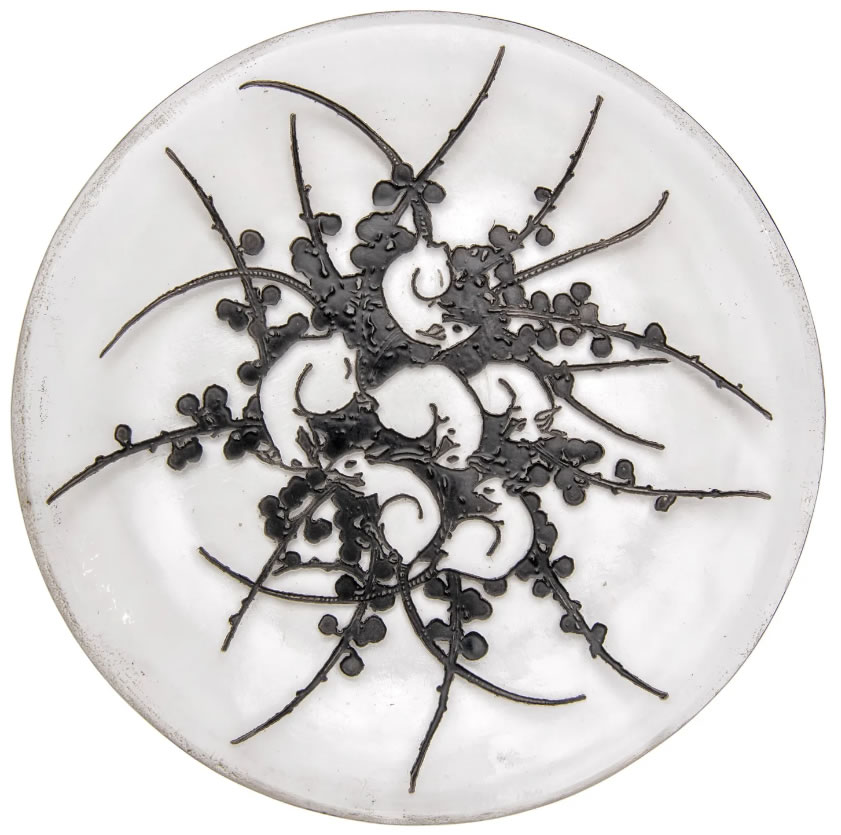 R. Lalique Souris Plate