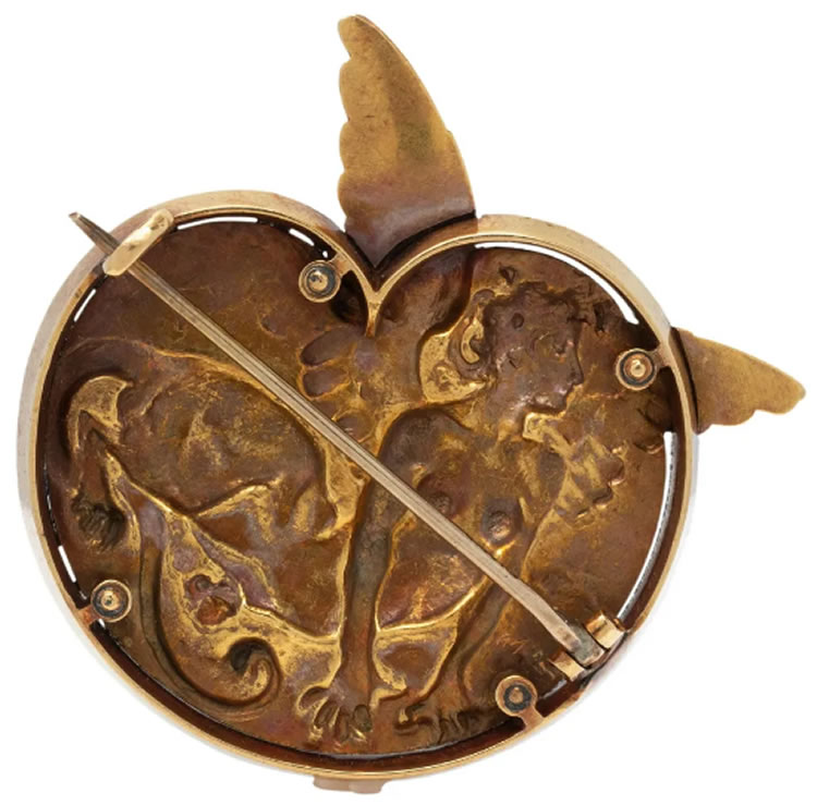 R. Lalique Sphinx Brooch 2 of 2