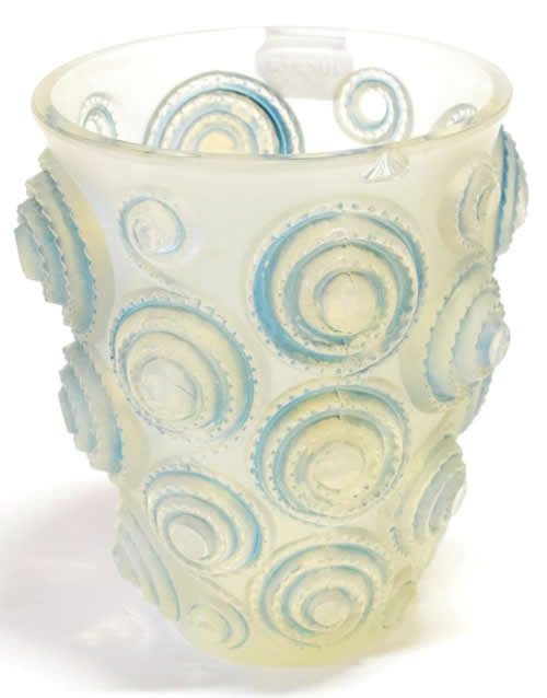 R. Lalique Spirales Vase