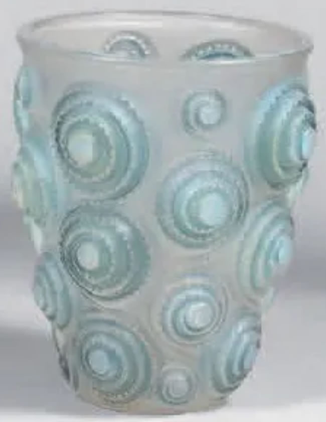 R. Lalique Spirales Vase