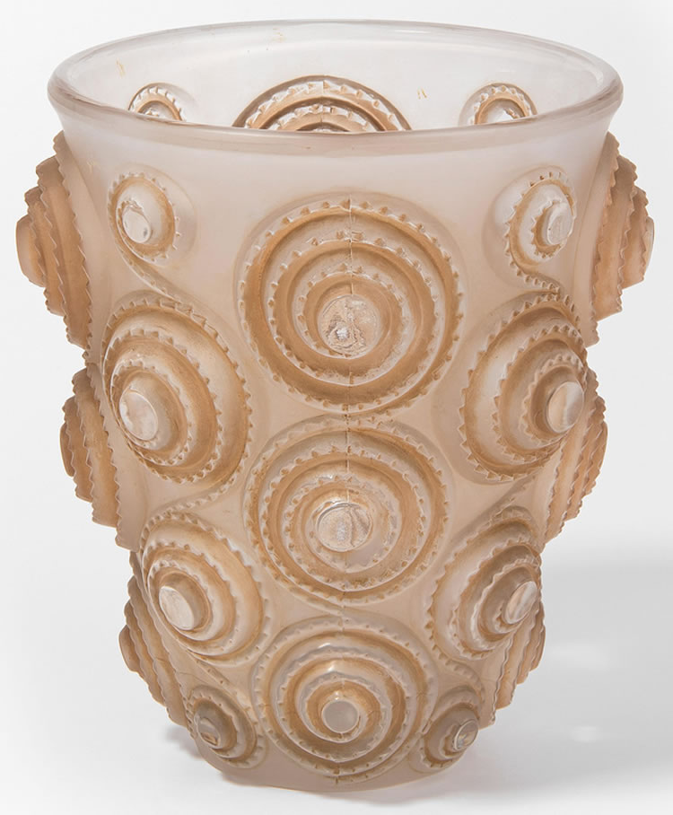 R. Lalique Spirales Vase