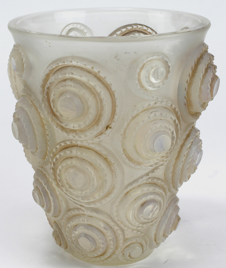 R. Lalique Spirales Vase
