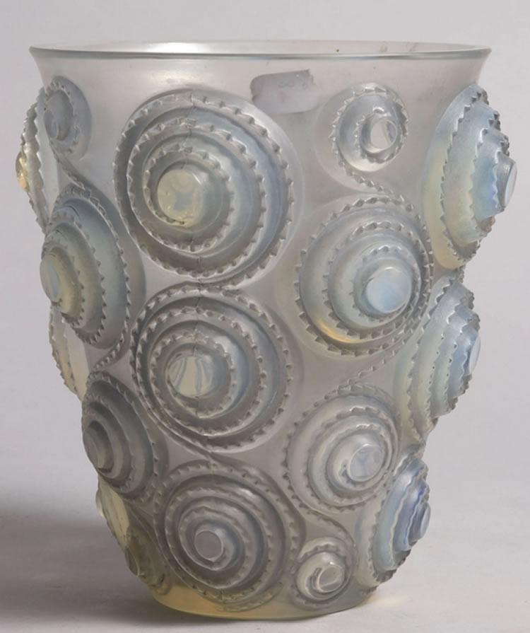 R. Lalique Spirales Vase