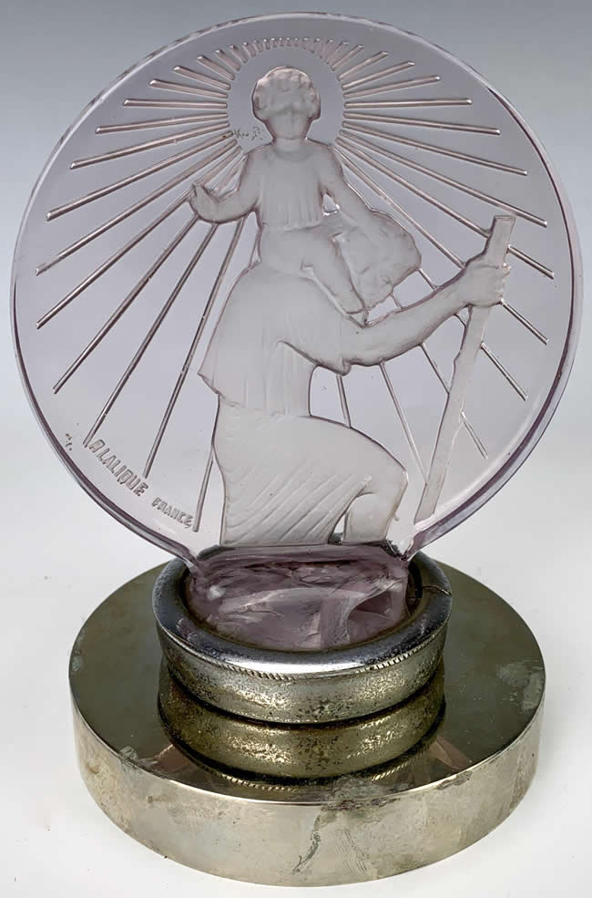 R. Lalique St. Christophe Car Mascot