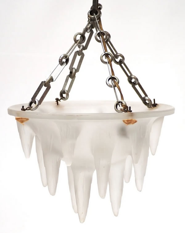 R. Lalique Stalactites Chandelier