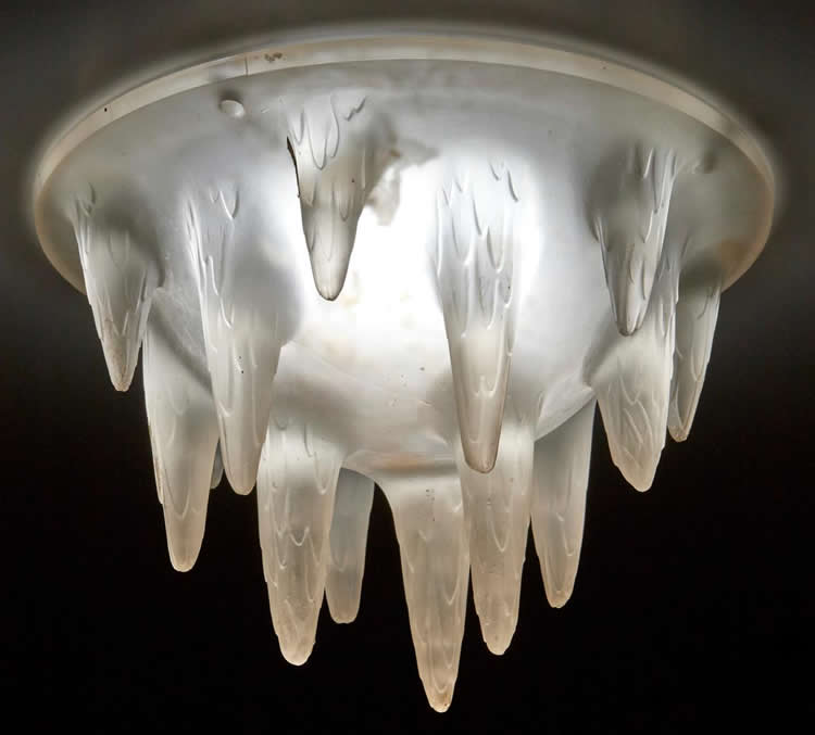 R. Lalique Stalactites Plafonnier