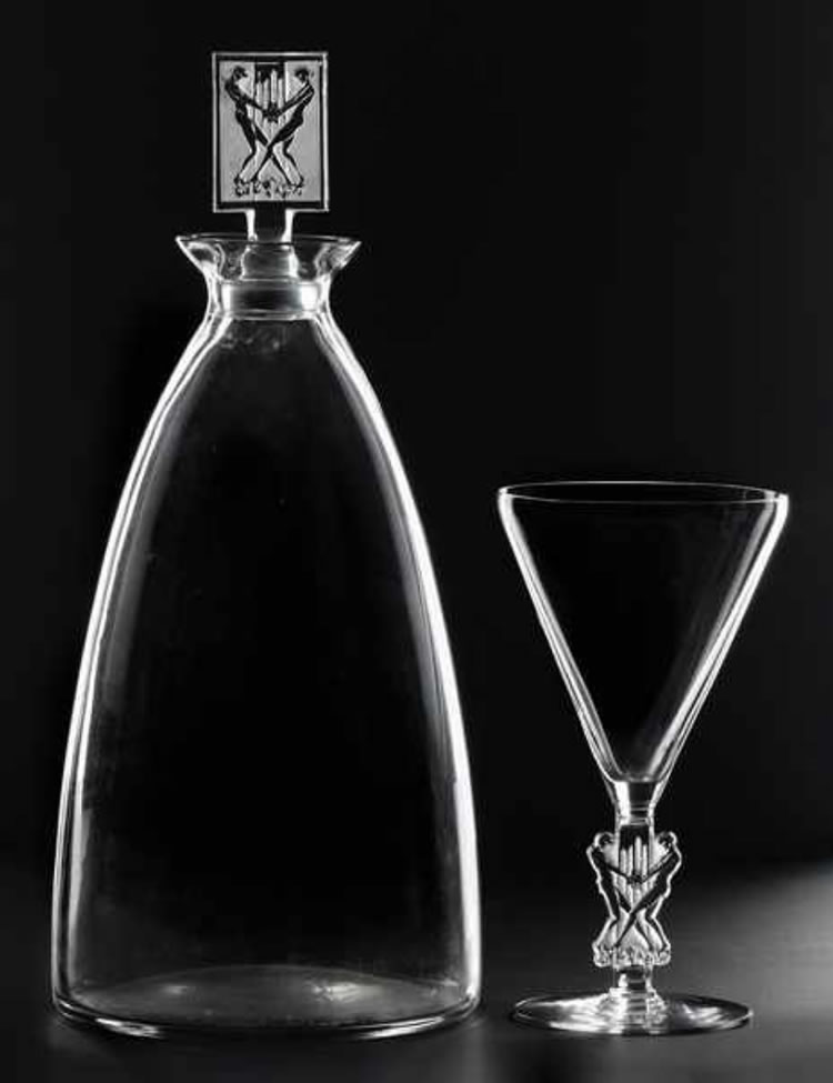 R. Lalique Strasbourg Tableware