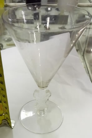 Rene Lalique Strasbourg Wine Glass 