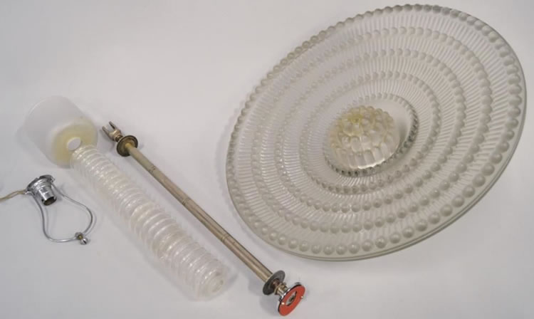 R. Lalique Syracuse Chandelier