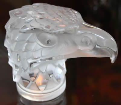 R. Lalique Tete D'Aigle Car Mascot
