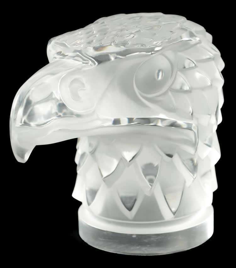 R. Lalique Tete D'Aigle Car Mascot