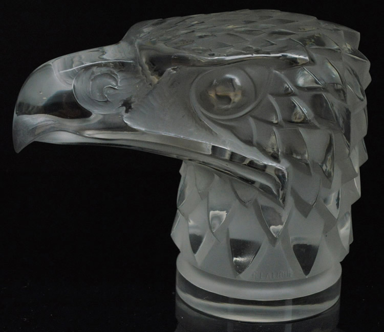 R. Lalique Tete D'Aigle Car Mascot