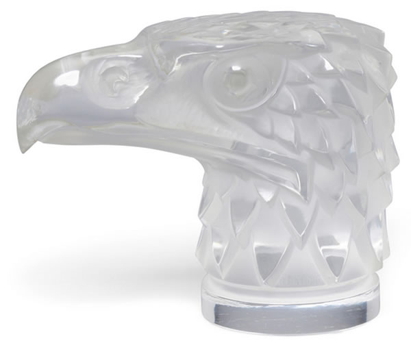 R. Lalique Tete d'Aigle Hood Ornament