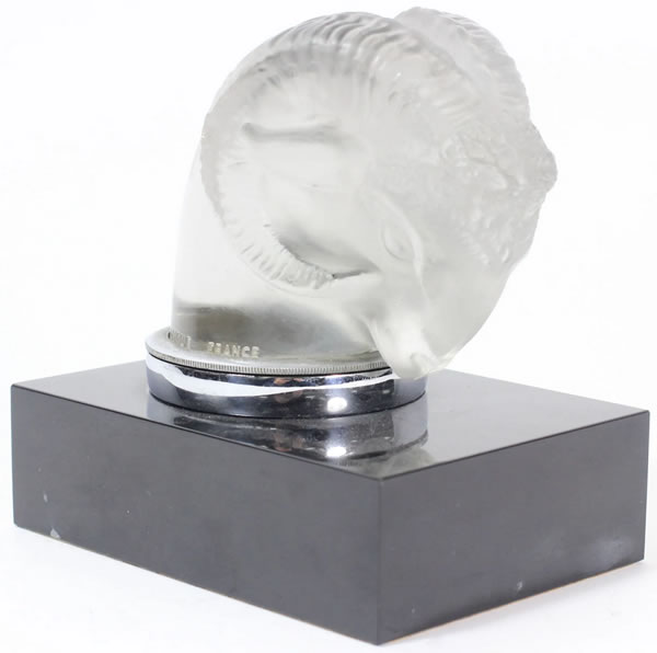 R. Lalique Tete de Belier Mascotte