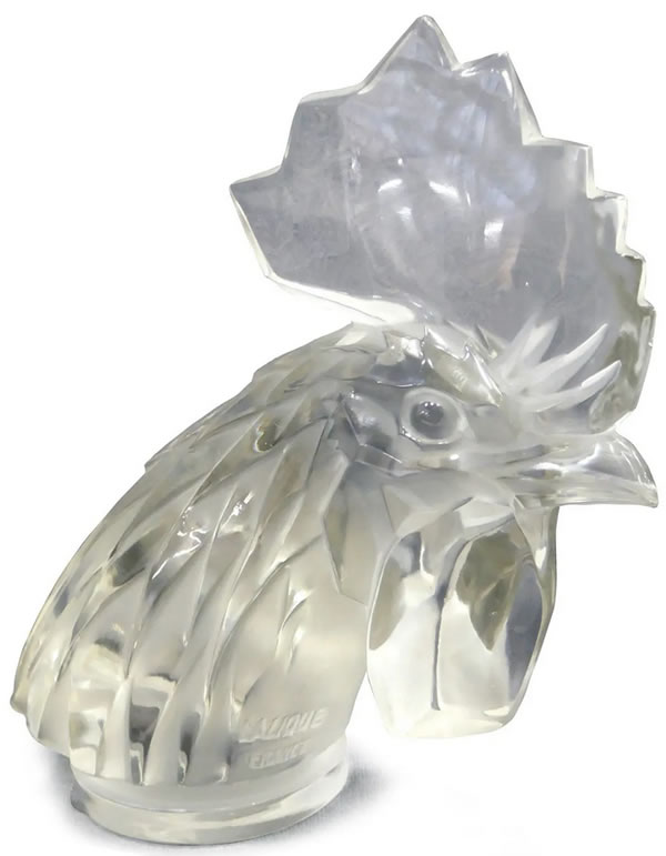 R. Lalique Tete De Coq Mascotte